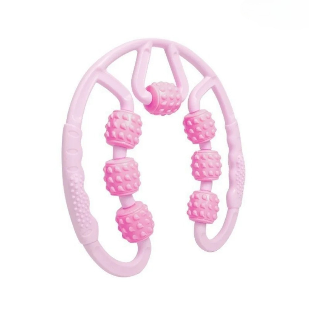 Pilates Yoga Body - ลูกกลิ้งผ่อนคลายกล้ามเนื้อ รูปตัว U ลูกกลิ้งนวดพิลาทิส นวดลดเซลลูไลท์ ลดสัดส่วนขา