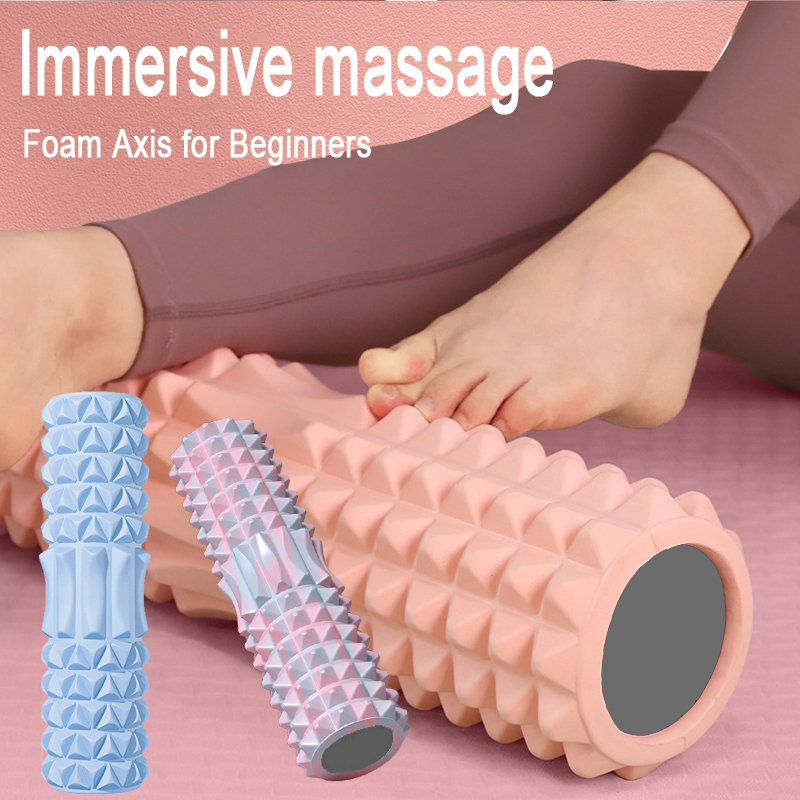 Pilates Yoga Body - ลูกกลิ้งโฟม EVA สำหรับนวดหลัง บรรเทาอาการปวดหลัง ฟิตเนส โยคะ