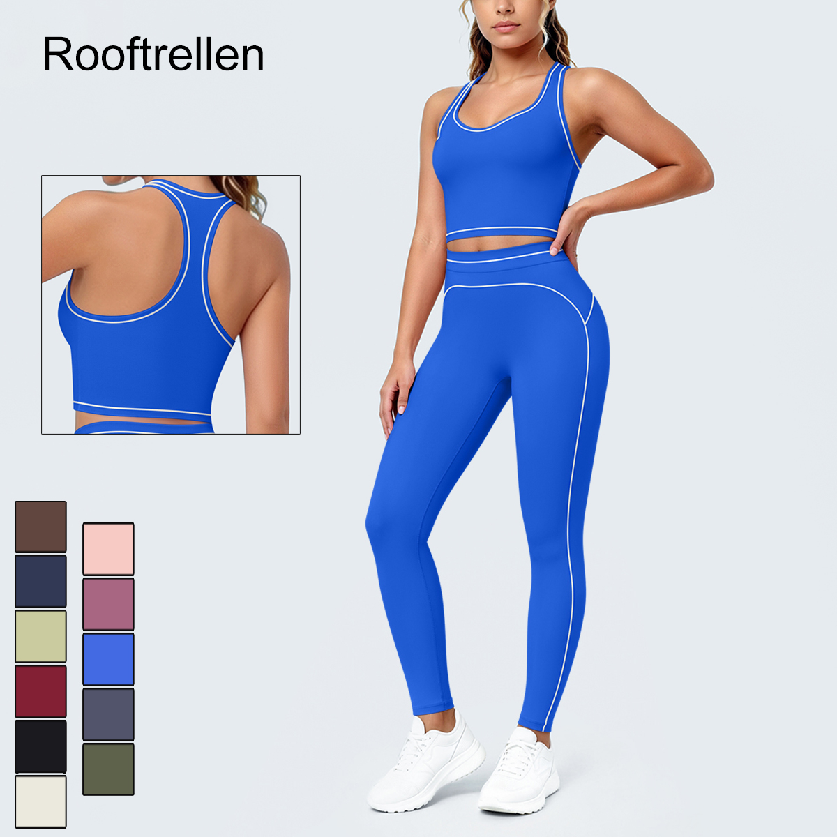 ชุดโยคะออกกำลังกายสำหรับผู้หญิ - Pilates Yoga Leggings บทวิจารณ์และราคา