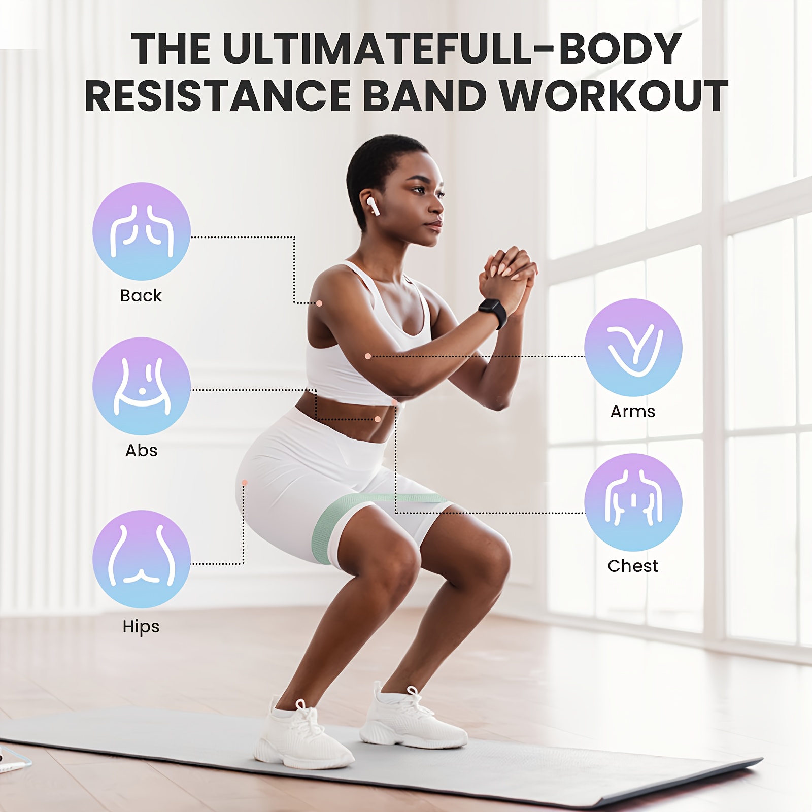 1 ชิ้น/4 ชิ้นยางยืดออกกำลังกาย - Pilates Yoga Body บทวิจารณ์และราคา