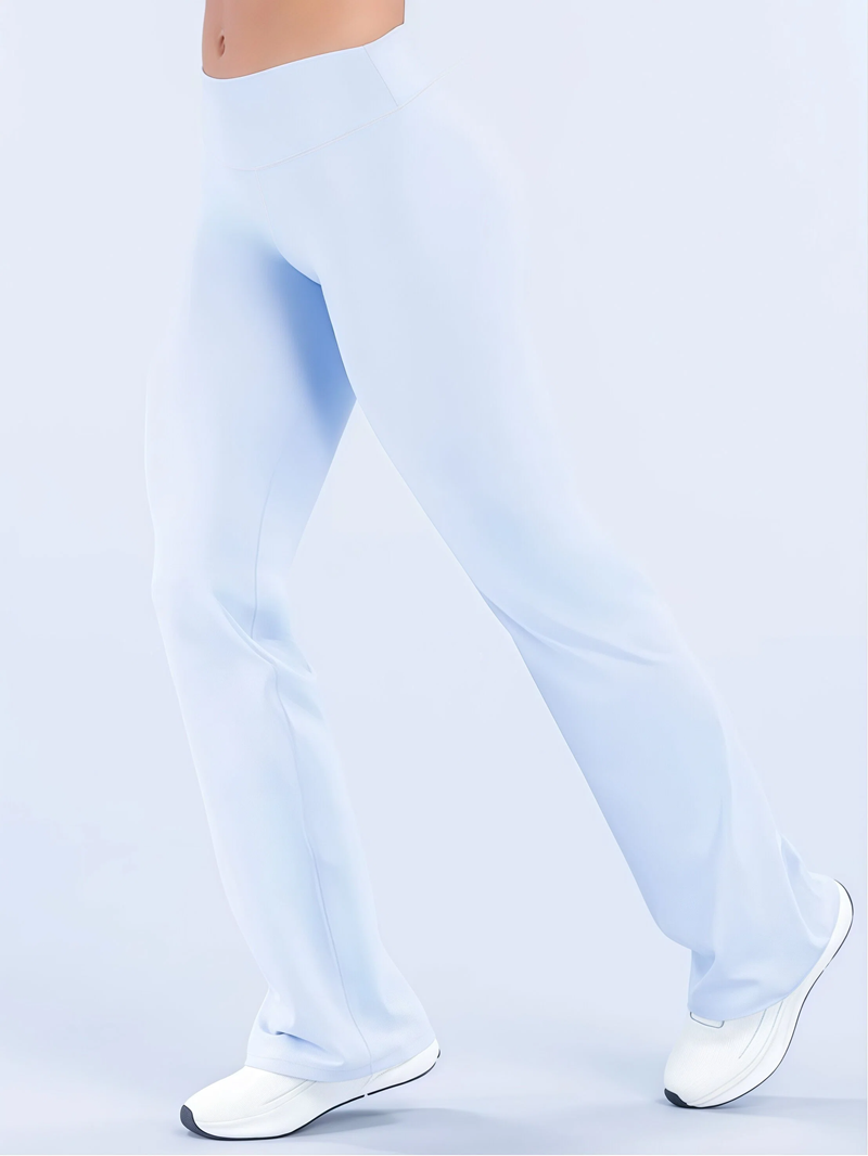 กางเกงฟิตเนสทรงบาน HISTELLO สำ - Pilates Yoga Leggings บทวิจารณ์และราคา