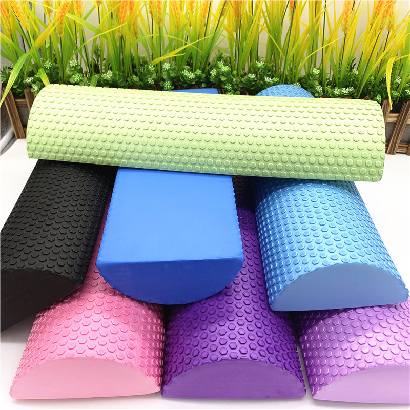 30/45 ซม.ครึ่งรอบ EVA นวดโฟม R - Pilates Yoga Roller บทวิจารณ์และราคา