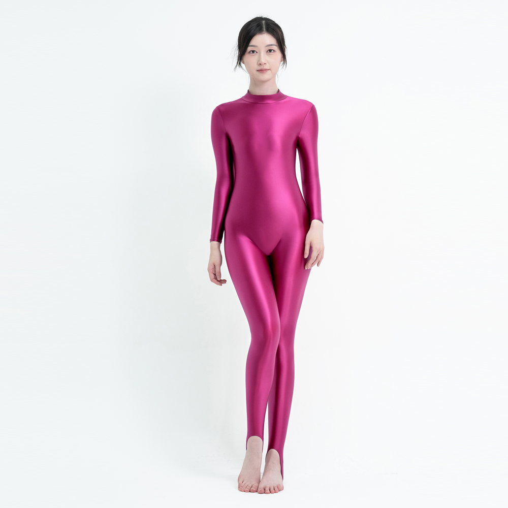 MJINM เงาบอดี้สูทกระชับน้ํามัน - Pilates Yoga Leggings บทวิจารณ์และราคา